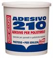 ADESIVO 210 PER POLISTIROLO SARATOGA KG 0.8