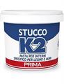 STUCCO IN PASTA X INTERNI LEGNO E MURI K2 BIANCO 1000GR