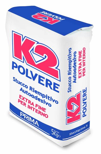 STUCCO RIEMPITIVO EXTRA FINE IN POLVERE K2 KG 1