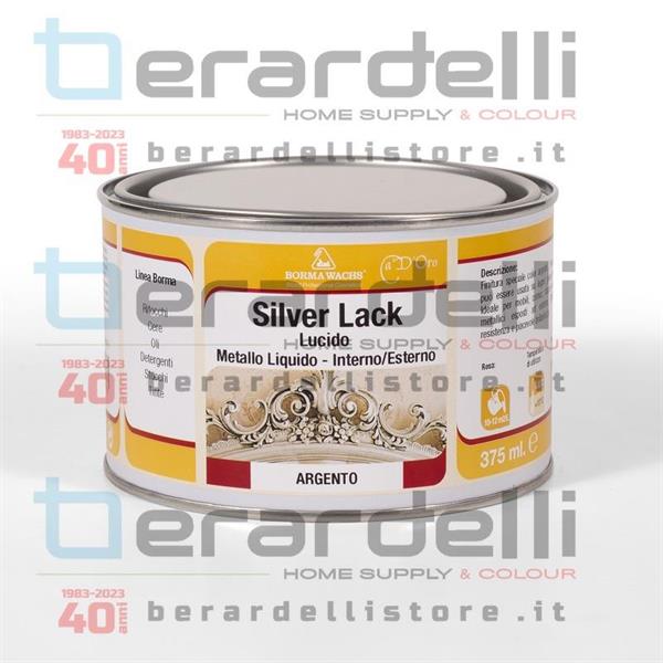 SMALTO GOLD LACK BORMA ARGENTO 15/F 0,125LT