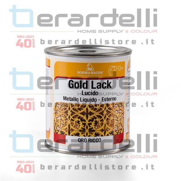 SMALTO GOLD LACK BORMA ORO RICCO 11 0,125LT