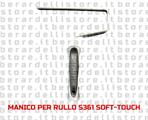 MANICO RULLO S361 SOFT TOUCH ARTE CM10