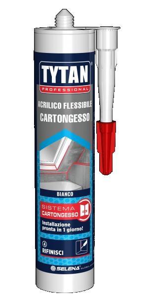 SILICONE ACR. B.CO FLEX CARTONGESSO TYTAN