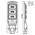 LAMPIONE LED 90W