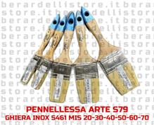 PENNELLESSA S79 Nø40 ARTE SET. BIONDA SOLV.&GEN. USO PROFES.