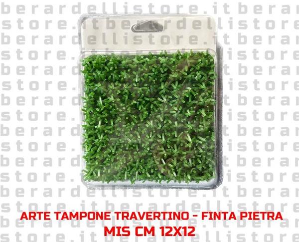 TAMPONE TRAVERTINO ARTE CM 12X12